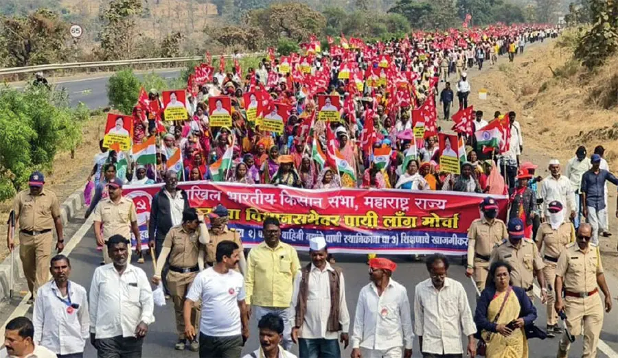 Nasik Mumbai Long March