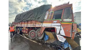 lorry accident