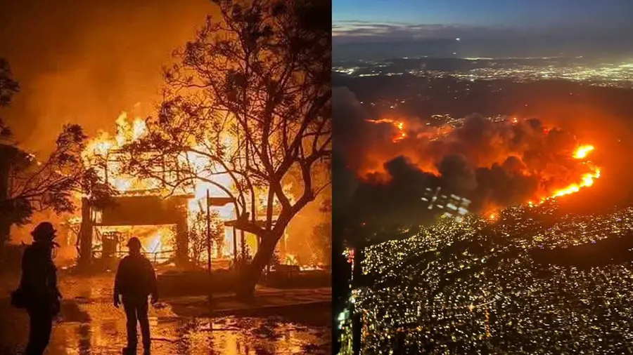 los angeles fire