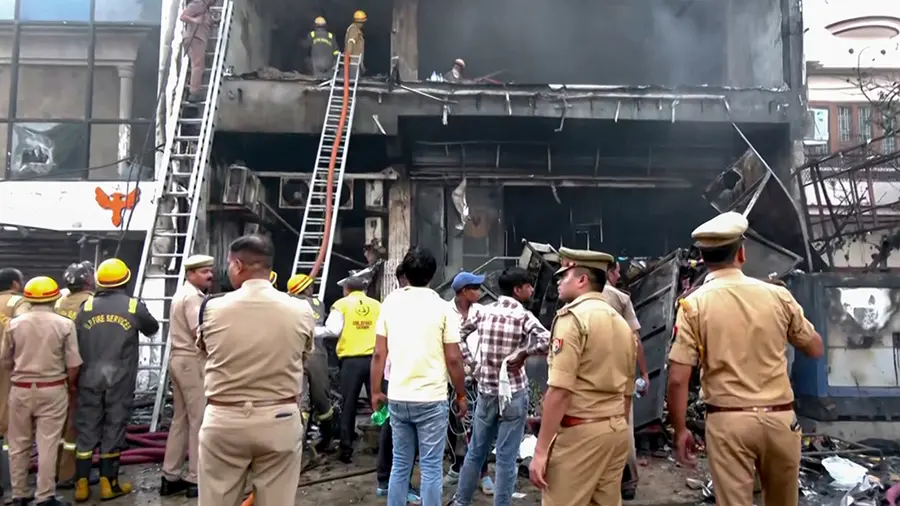 lucknow fire accident