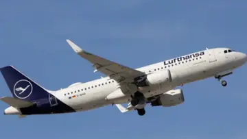 Lufthansa flight