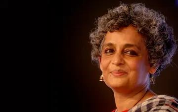 അരുന്ധതി റോയ്‌ ഫോട്ടോ: വിജേഷ്‌ വള്ളിക്കുന്ന്‌