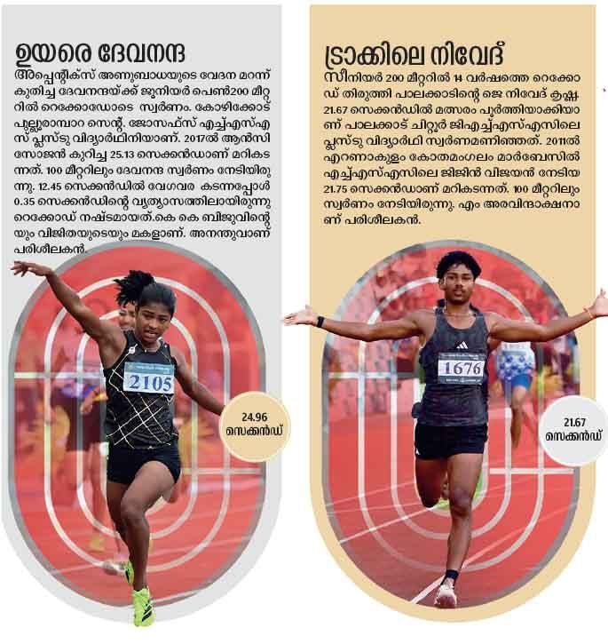 State School Sports Meet athletics