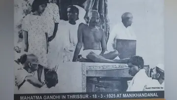 mahatma gandhi in thrissur