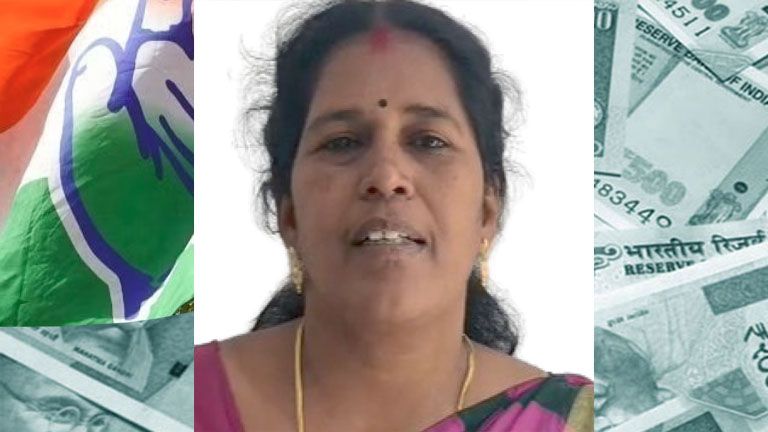 mahila congress leader on dcc seat scam