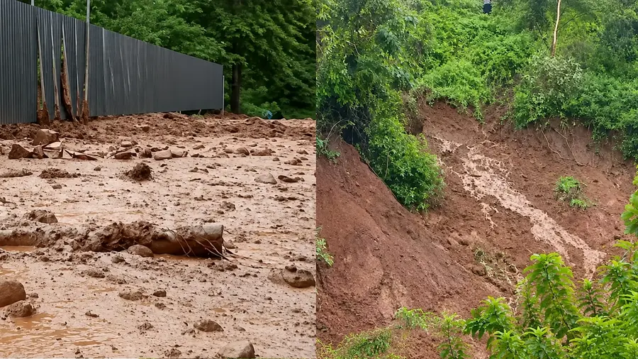 malappuram landslide road