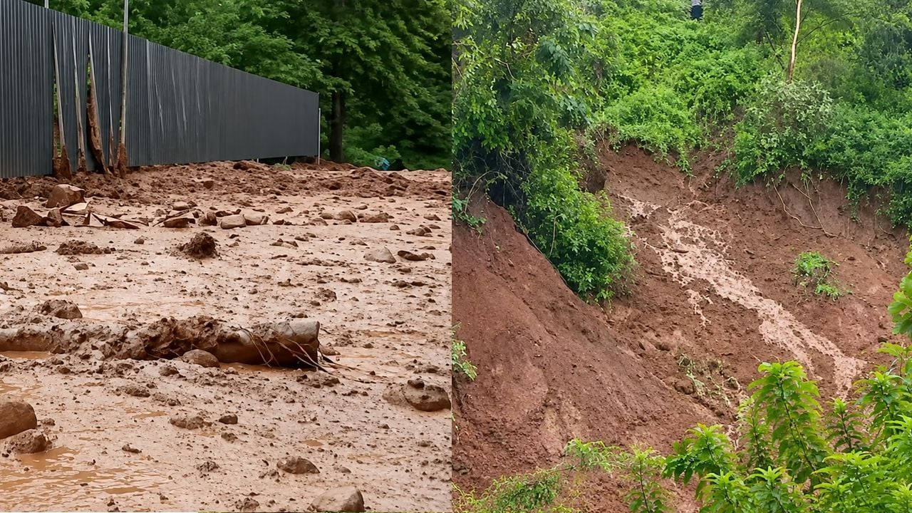 malappuram landslide road