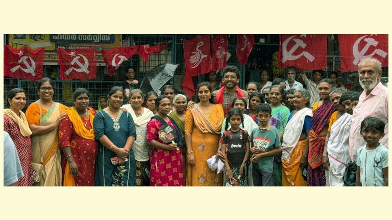 ജില്ലാ പഞ്ചായത്ത്‌ കല്ലറ ഡിവിഷൻ എൽഡിഎഫ് സ്ഥാനാർഥി മാലിക് മാങ്കോടിന് അഞ്ചാനക്കുഴിക്കരയിൽ നൽകിയ  സ്വീകരണം