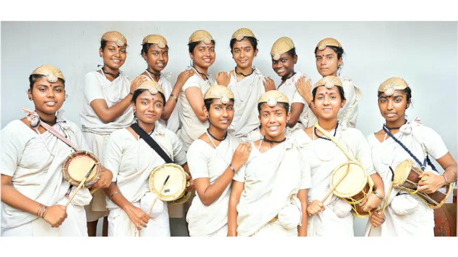 എച്ച്എസ് വിഭാഗം മംഗലംകളി ഒന്നാംസ്ഥാനം (എസ്‌കെ വിഎച്ച്എസ്എസ്, നന്ദിയോട്‌) 