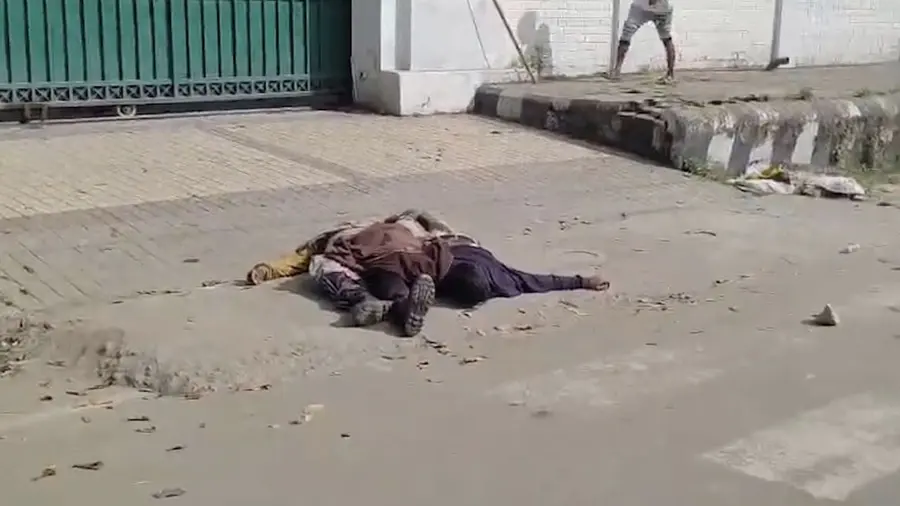 manipur dead body cm house