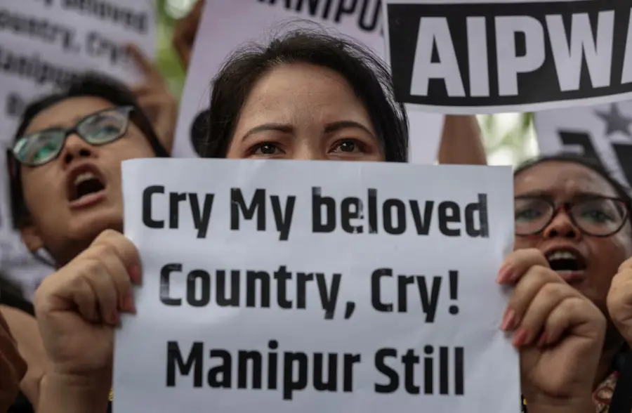 manipur protest