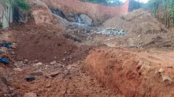 Illegal quarrying