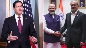 marco rubio modi Pezeshkian