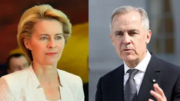 mark carney Ursula von der Leyen