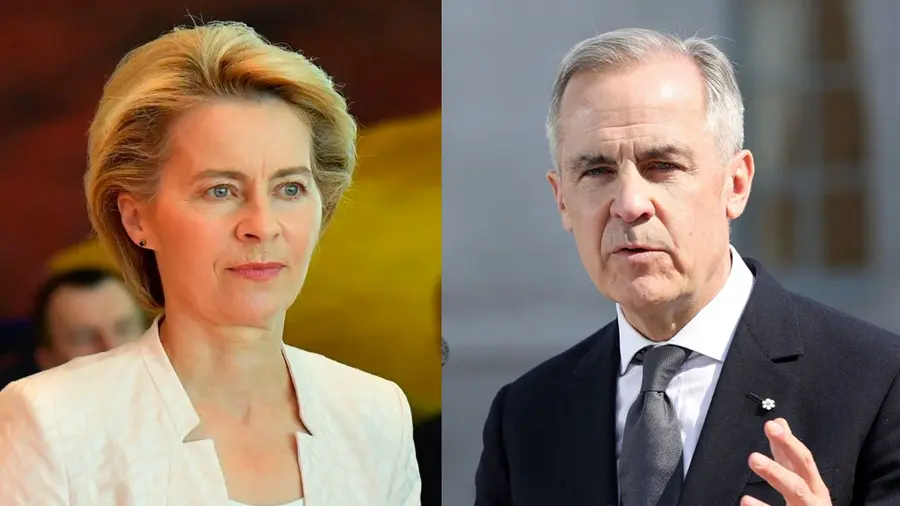 mark carney Ursula von der Leyen