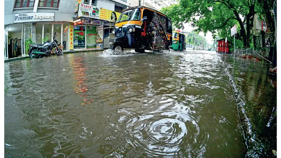 heavy rain
