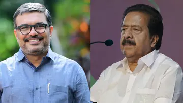 mb rajesh  ramesh chennithala