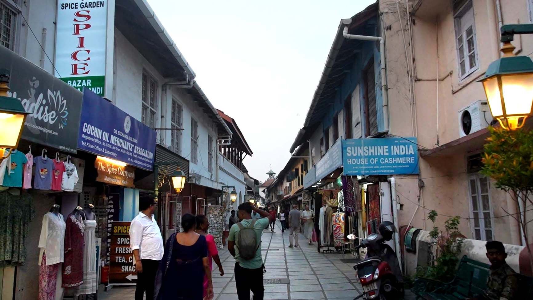 ഫോർട്‌ കൊച്ചിയിലെ ജൂതത്തെരുവ്‌