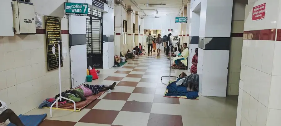 No let-up in infectious diseases despite the rains subsiding.