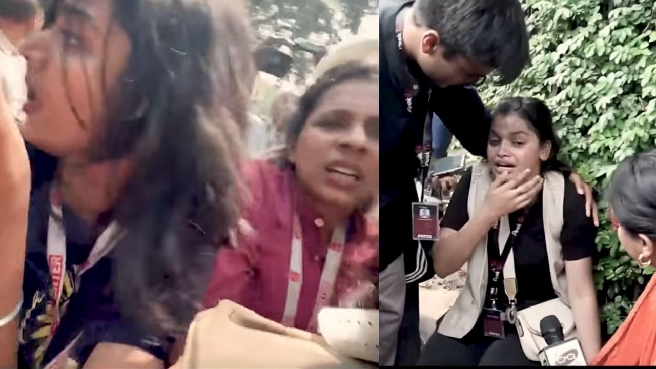 media persons attacked by delhi police