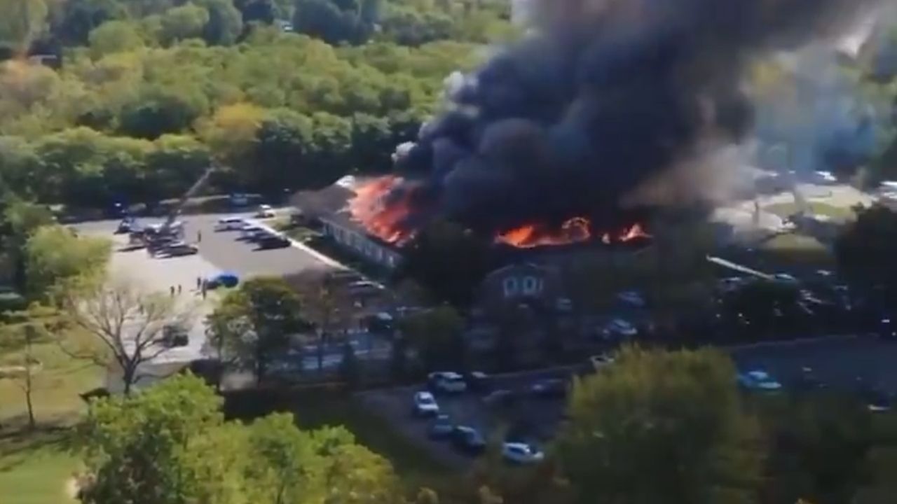 michigan church fire