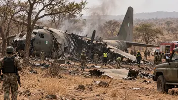 military aircraft ai image