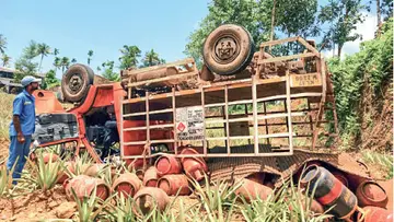 lorry accident