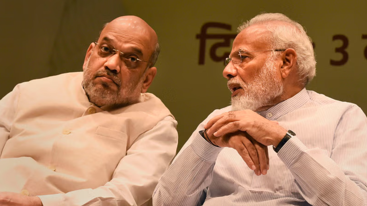 amitshah and modi