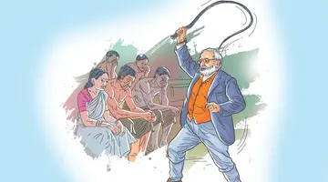 farmers and workers protest against labour codes