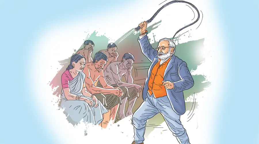 farmers and workers protest against labour codes