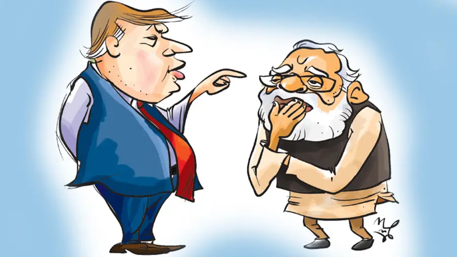 trump and modi