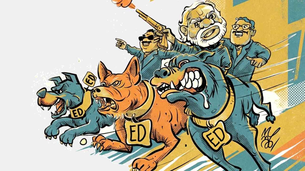 modi with ed