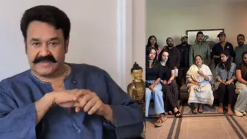 mohanlal stage show