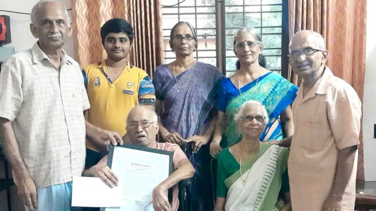 mp parameshwaran last award