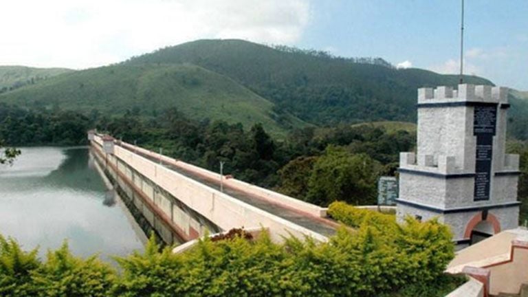 Mullaperiyar Dam water level