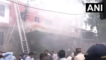 mumbai incometax office fire accident