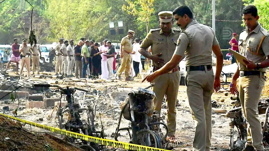 Mundathikode firecracker blast