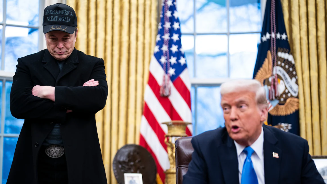 musk and trump
