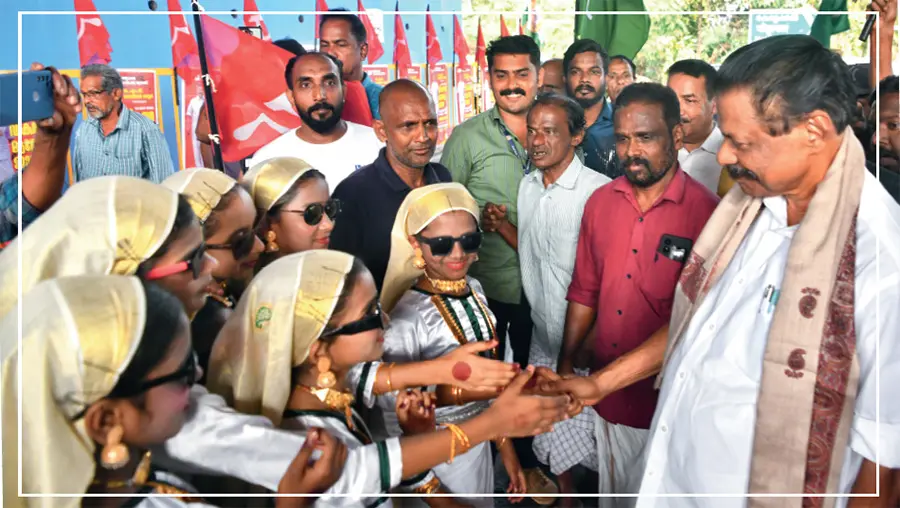 Ldf Vikasana Munnetta Jadha M V Govindan