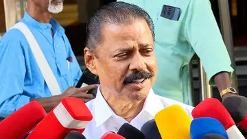 m v govindan press