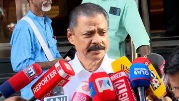 m v govindan press