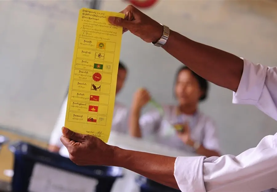 myanmar election