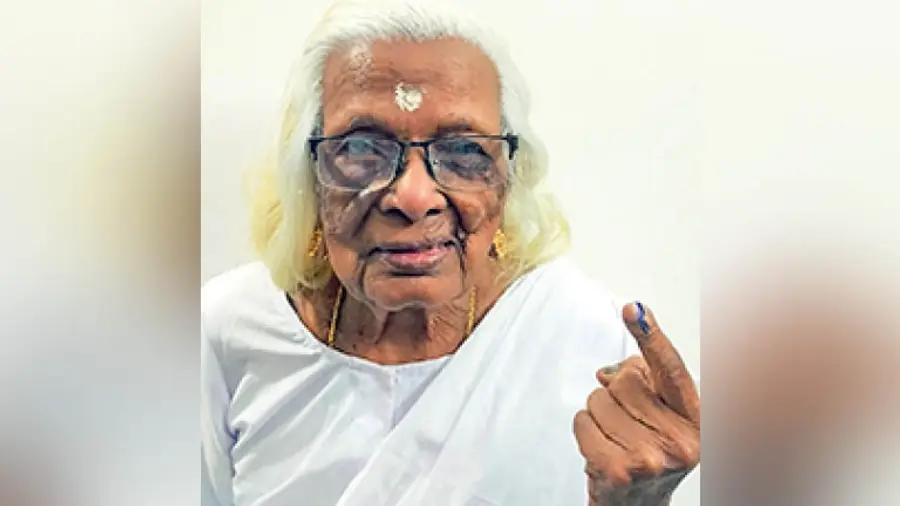 nani amma voted Local Body Election 