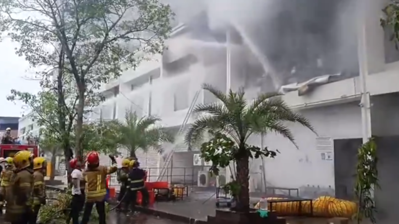 navi mumbai fire