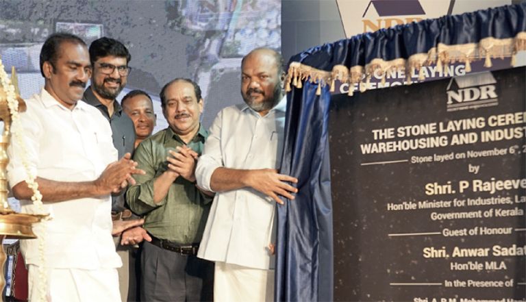 logistics park Foundation Stone Laying