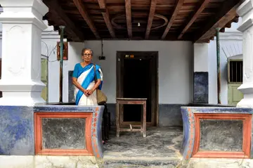 ലീലാവതി ടീച്ചർ തറവാട്ടുവീട്ടിൽ ഫോട്ടോ: കെ ആർ വിനയൻ