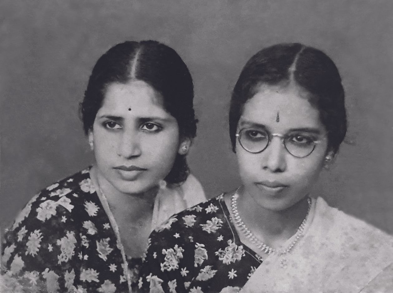 എം ലീലാവതിയും ആത്മസുഹൃത്ത്‌ പ്രൊഫ. സരോജിനിയും 
