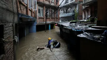 nepal flood 