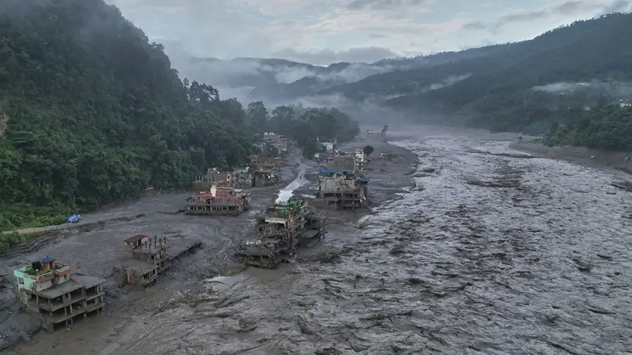 nepal flood