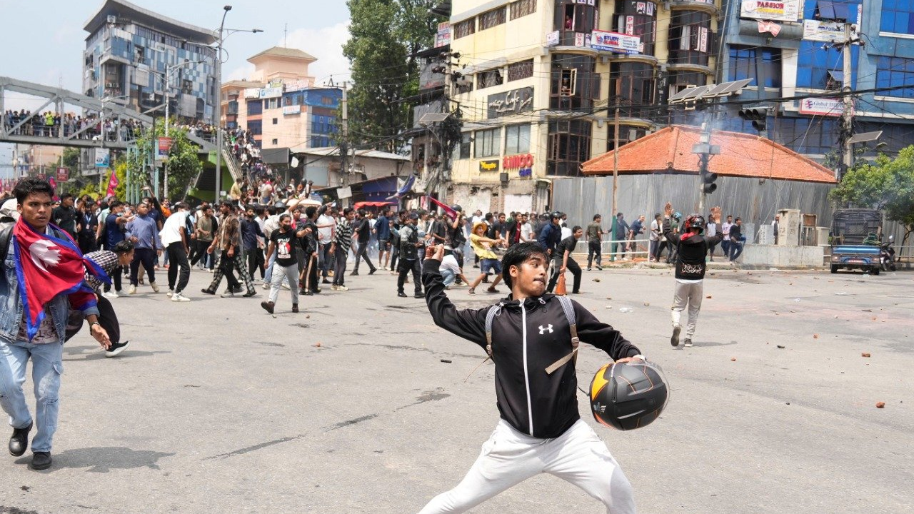 nepal protest